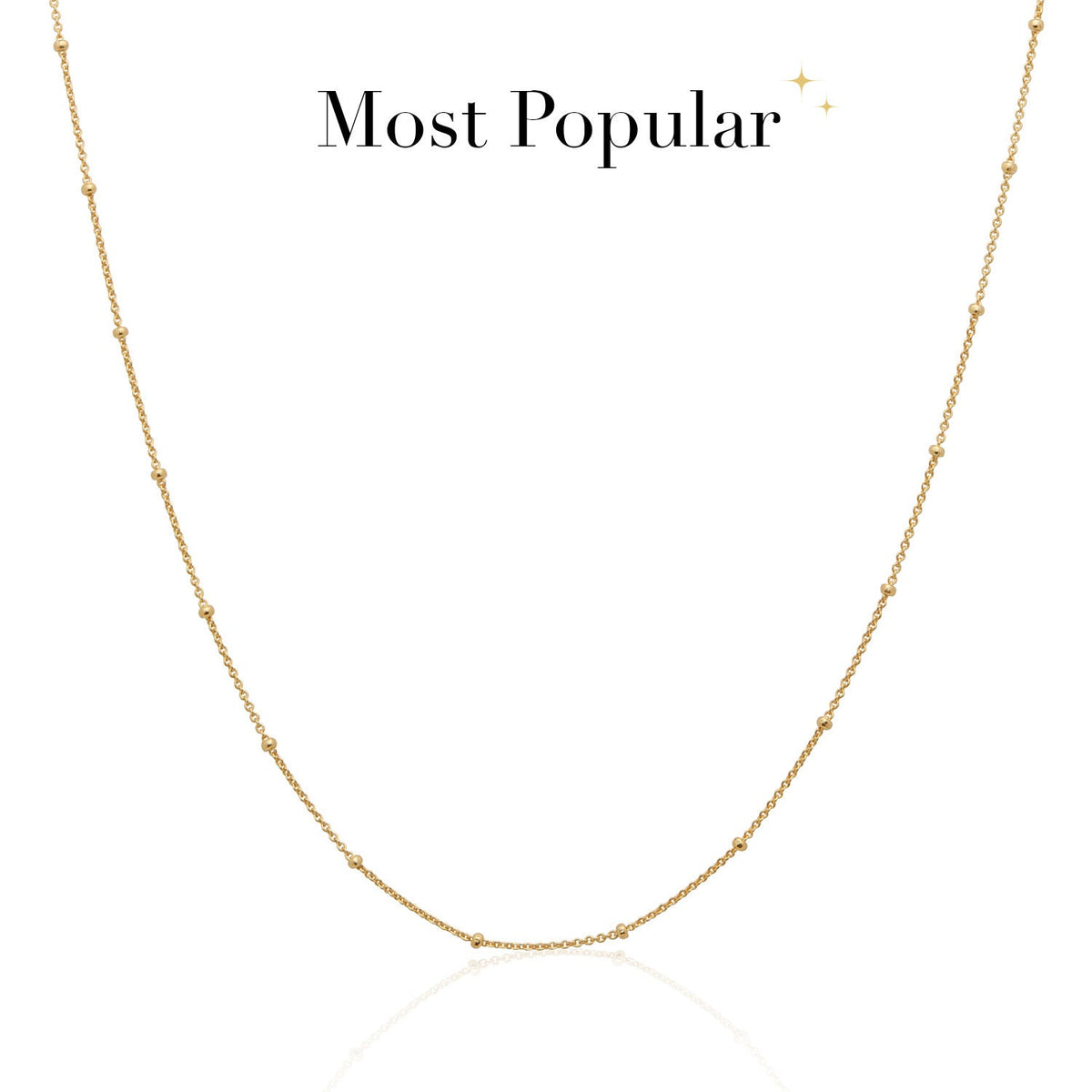 Stories Mini Sphere Necklace (Gold)