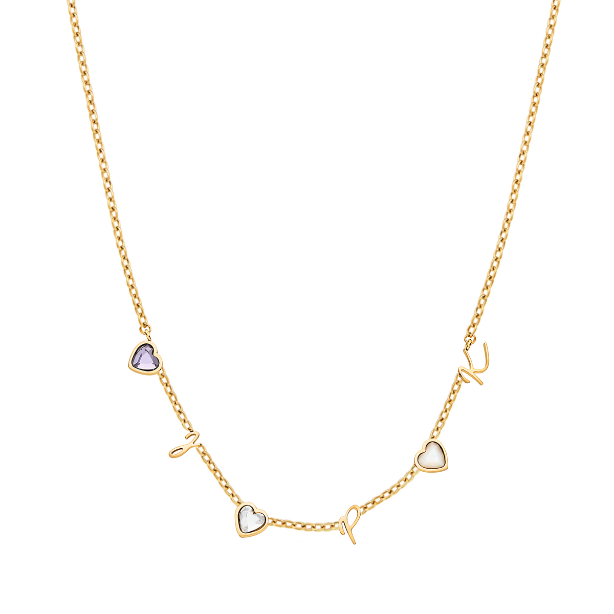 Made Mine Charm Necklace (Gold)