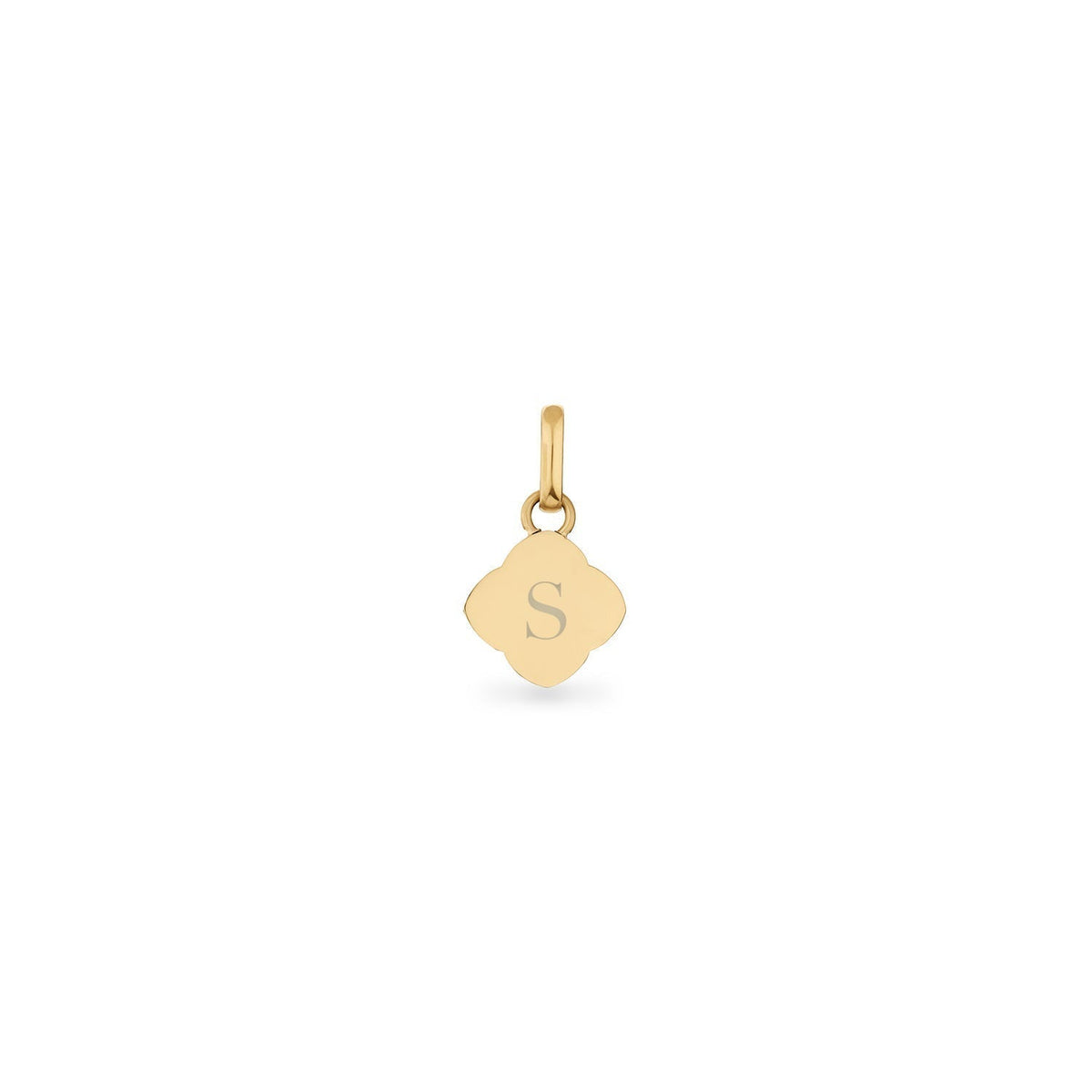 Pearl Clover Pendant (Gold)