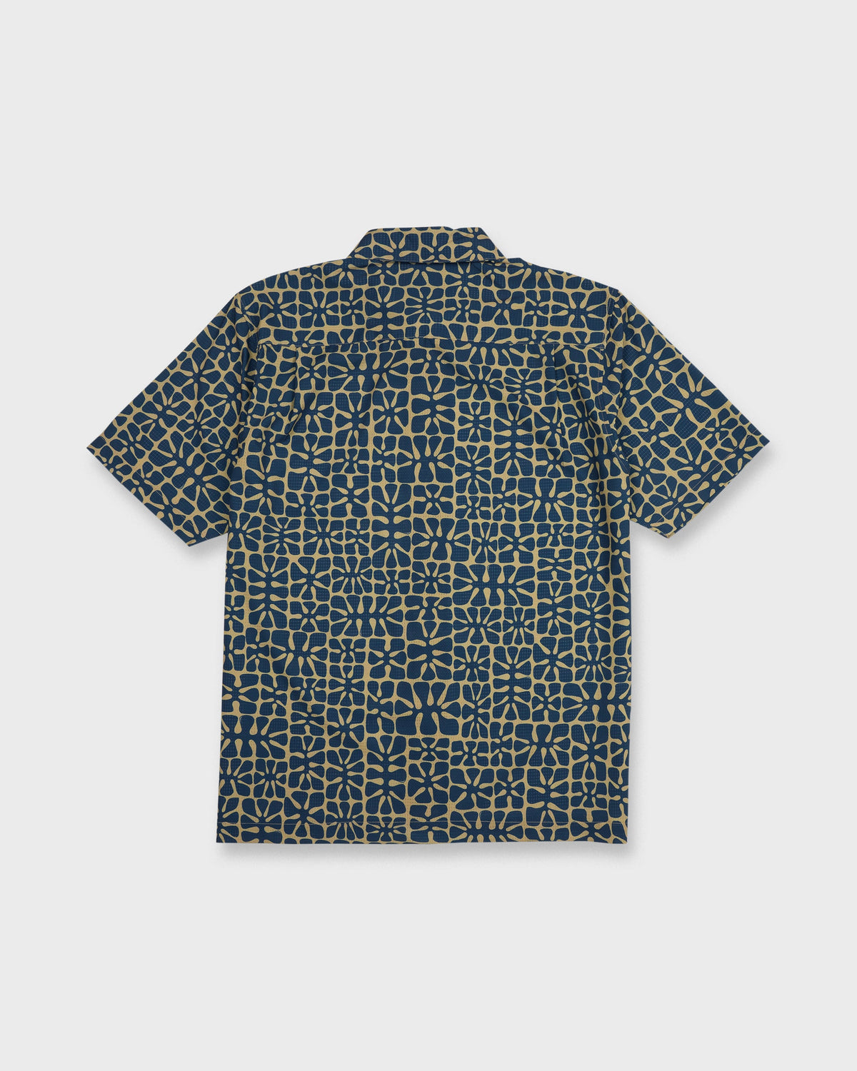Waterman Coral Sea Performance Short Sleeve Shirt - Dark Denim