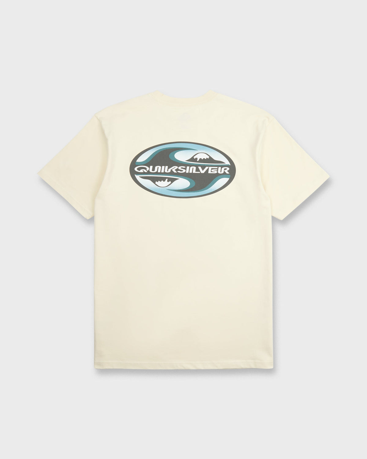 Original Yin Yang Classic Short Sleeve Cotton T-Shirt - Bone White