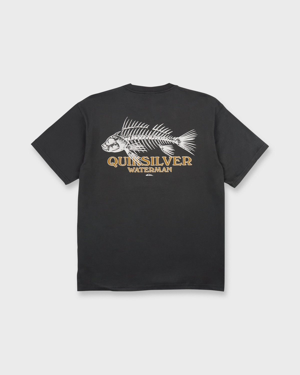 Waterman Fish Bones Short Sleeve Cotton T-Shirt - Phantom