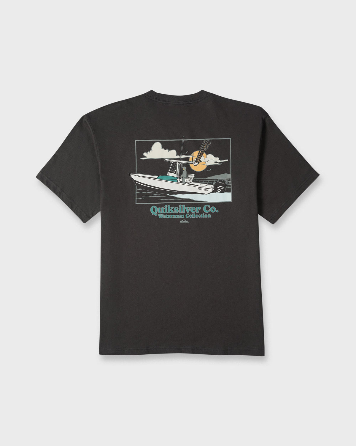 Waterman Seabound Short Sleeve Cotton T-Shirt - Phantom