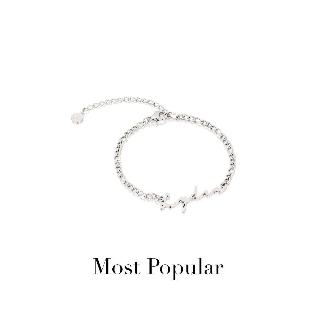 Signature Name Bracelet (Silver)