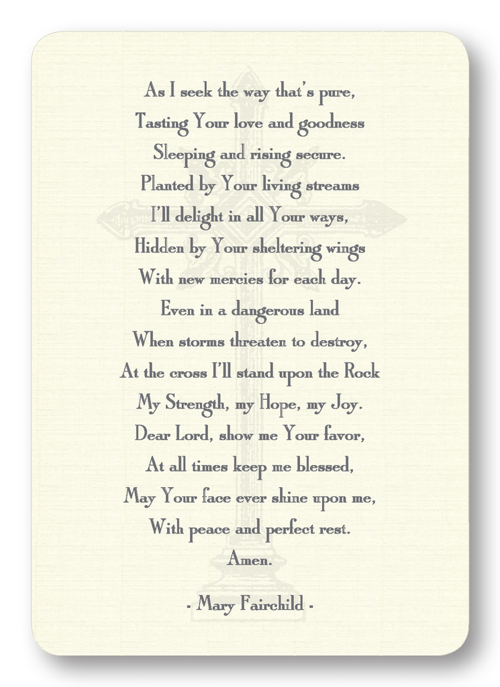 A Graduate's Prayer Enclosure Cards