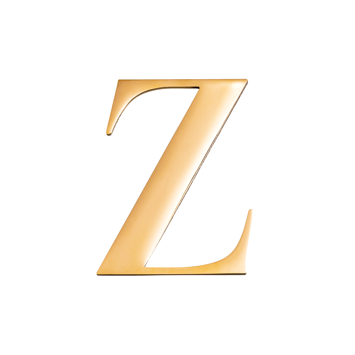 Large Metal Letters - Gold