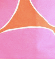 Clouds Pink Square Tote
