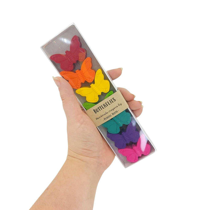 Crayons - Butterflies (set of 7) by Playful Roots