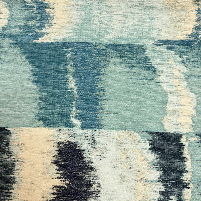 ECSTATIC - CHENILLE JACQUARD OMBRE STRIPE UPHOLSTERY FABRIC BY THE YARD