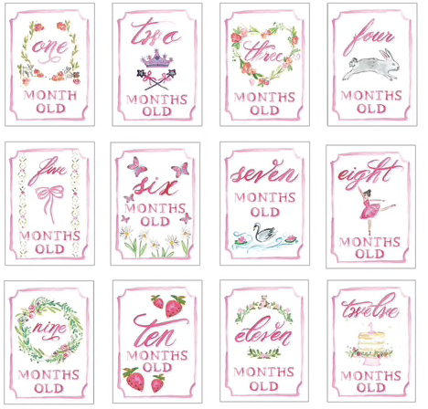 Month by Month Baby - Girl