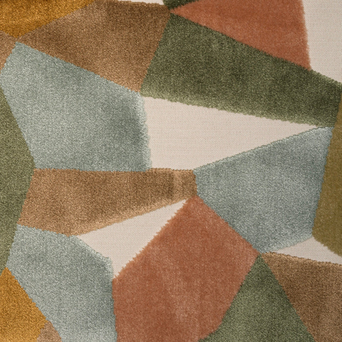 PETRA - PATCHWORK DESIGN UPHOLSTERY FABRIC BY THE YARD