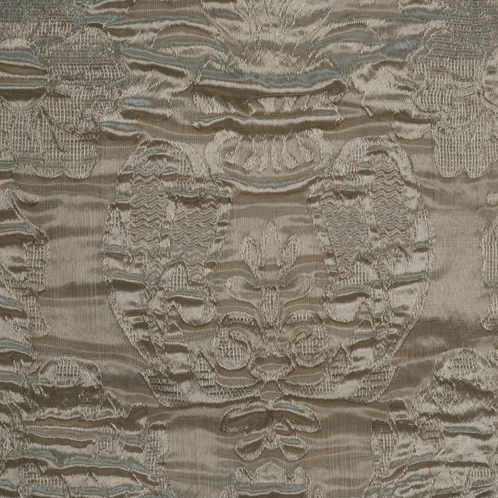 RITZ - 110" ORGANZA STYLISH CRUSHED DRAPERY & WINDOW CURTAIN