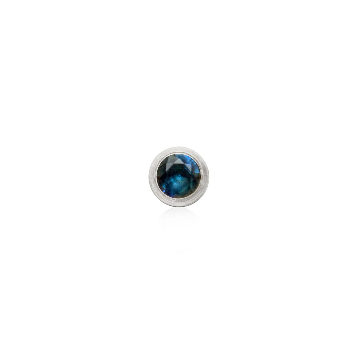 Custom Retro Birthstone (Silver)