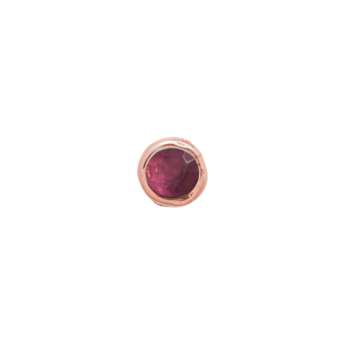 Made Mine Charms - Round Birthstone Charms (Rose Gold)
