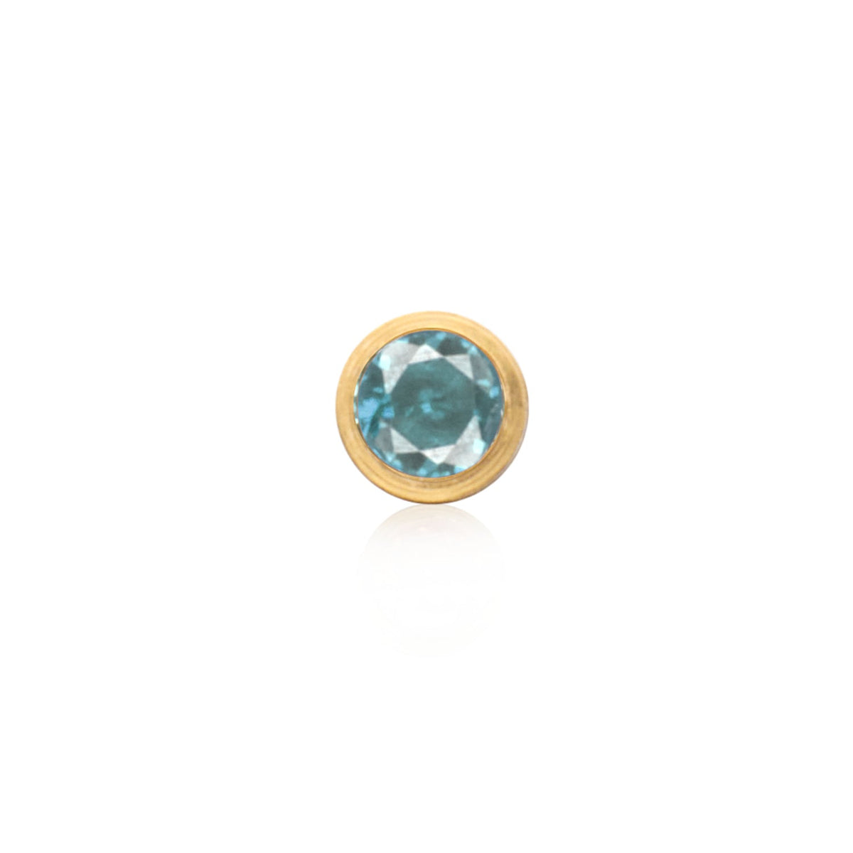 Stamped - Crystal Heart Birthstone