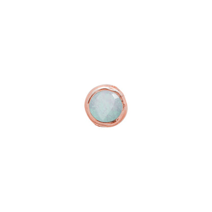 Made Mine Charms - Round Birthstone Charms (Rose Gold)