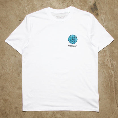 047 Disco Psychedelia Back Print - Tshirt - White