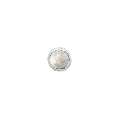 Made Mine Charms - Round Birthstone Charms (Silver)