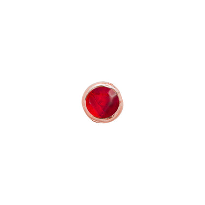 Made Mine Charms - Round Birthstone Charms (Rose Gold)