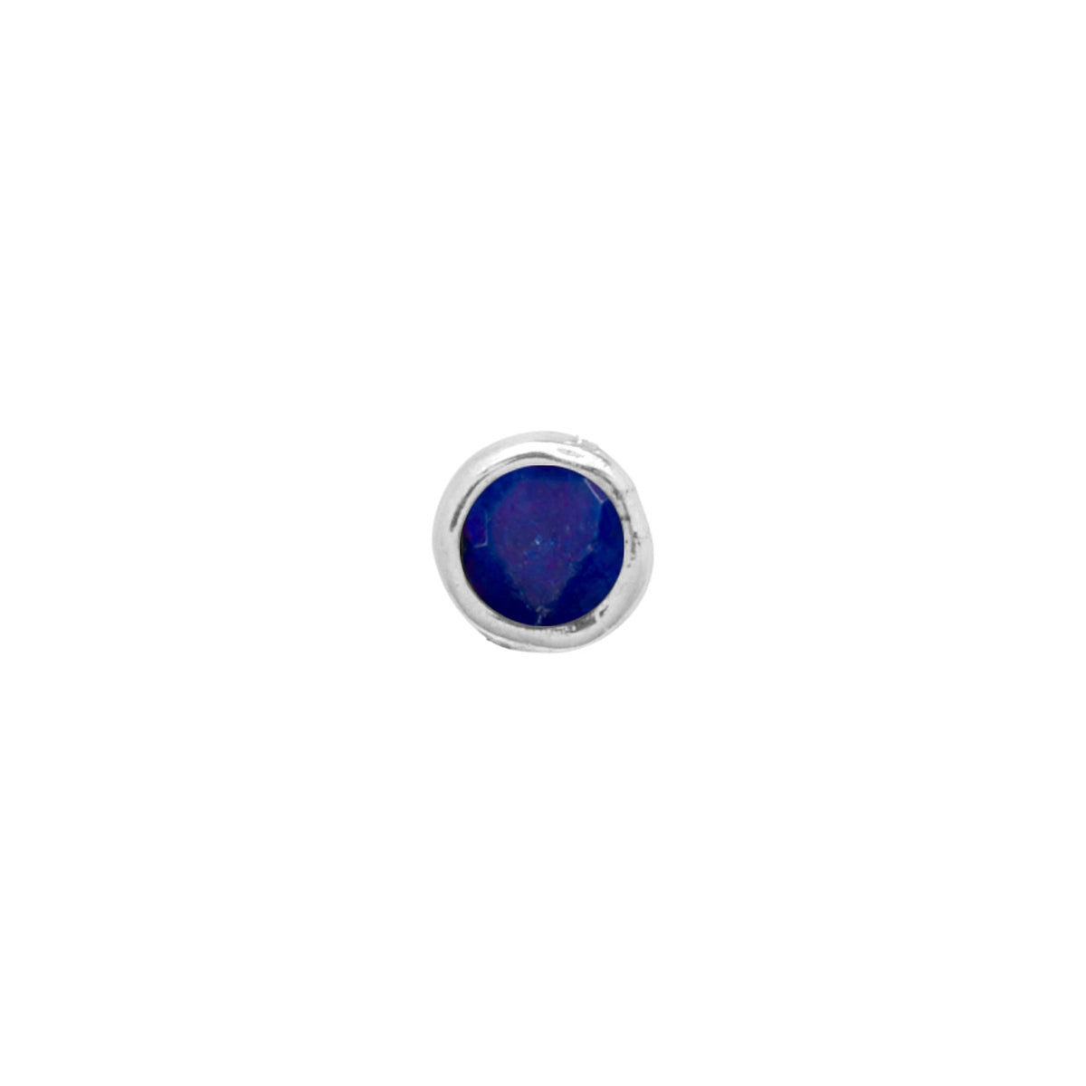 Made Mine Charms - Round Birthstone Charms (Silver)