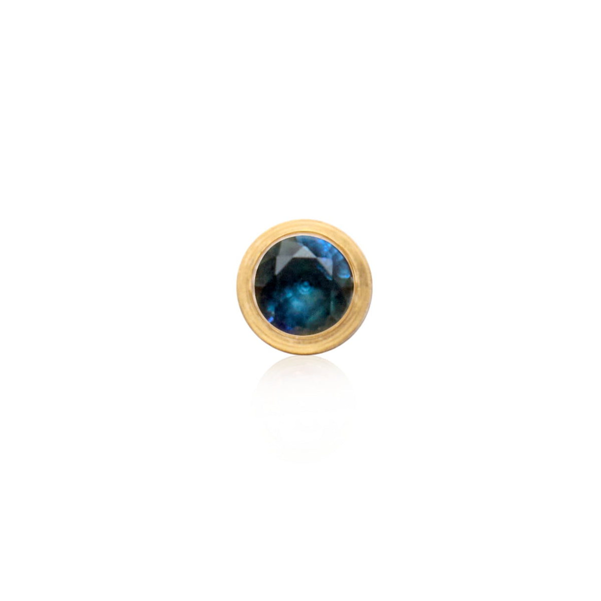 Stamped - Crystal Heart Birthstone
