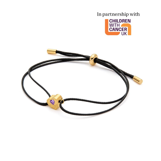 Children With Cancer UK Charms for Charity Bracelet (Gold)