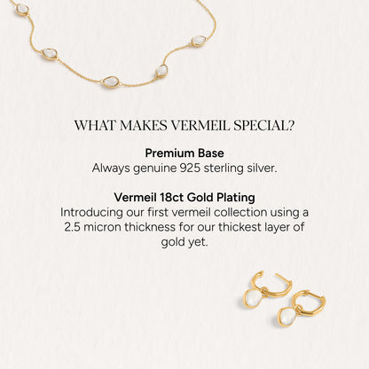 Signature Cut Amazonite Necklace (Gold)
