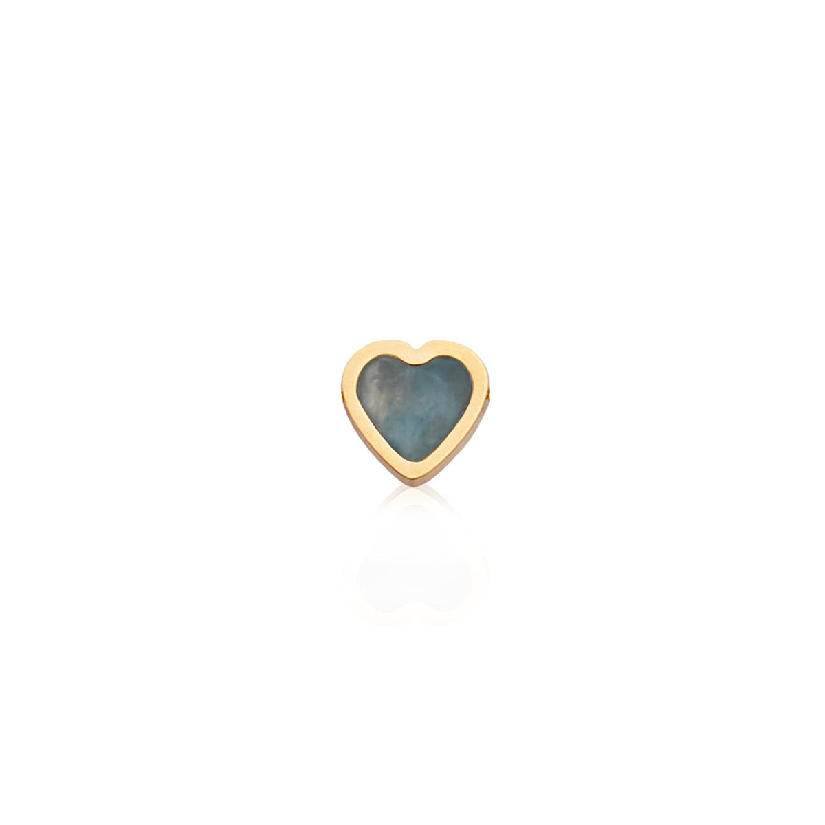 Made Mine Mini Heart Birthstone Anklet (Gold)