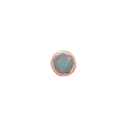 Made Mine Charms - Round Birthstone Charms (Rose Gold)