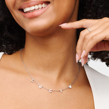 Made Mine Name Necklace (Silver)