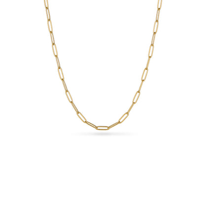 Entwine Initial Necklace (Gold)