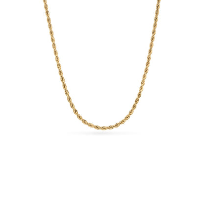 Entwine Initial Necklace (Gold)