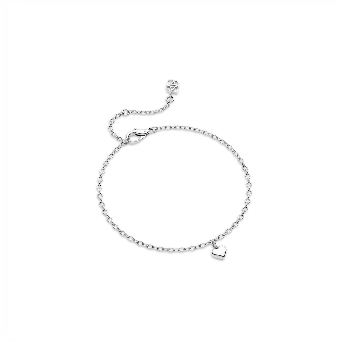 Fine Single Charm Bracelet (Silver)