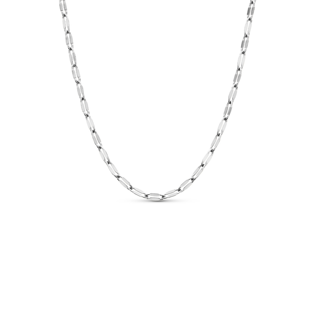 Padlock Necklace (Silver)