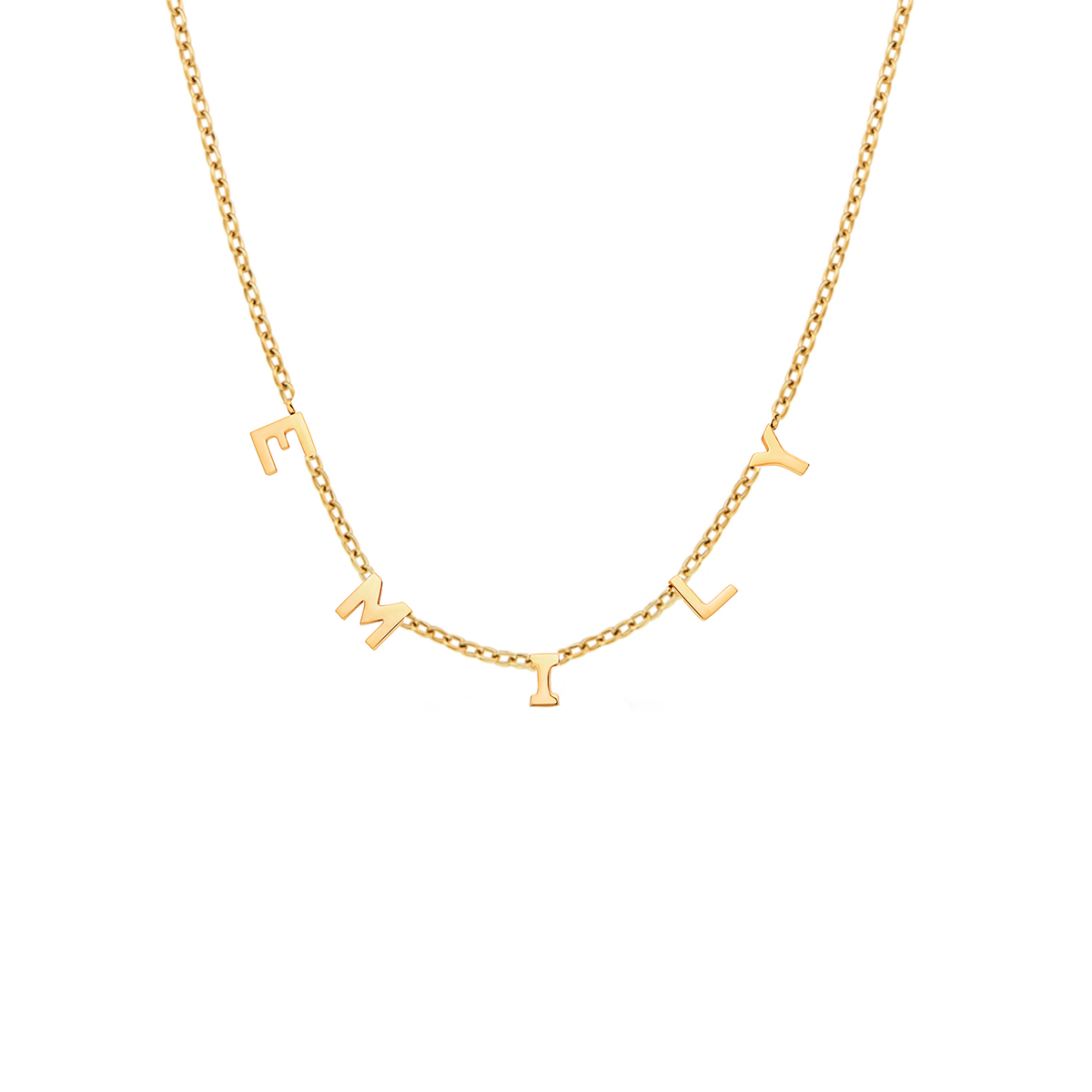 Made Mine Name Necklace (Gold)