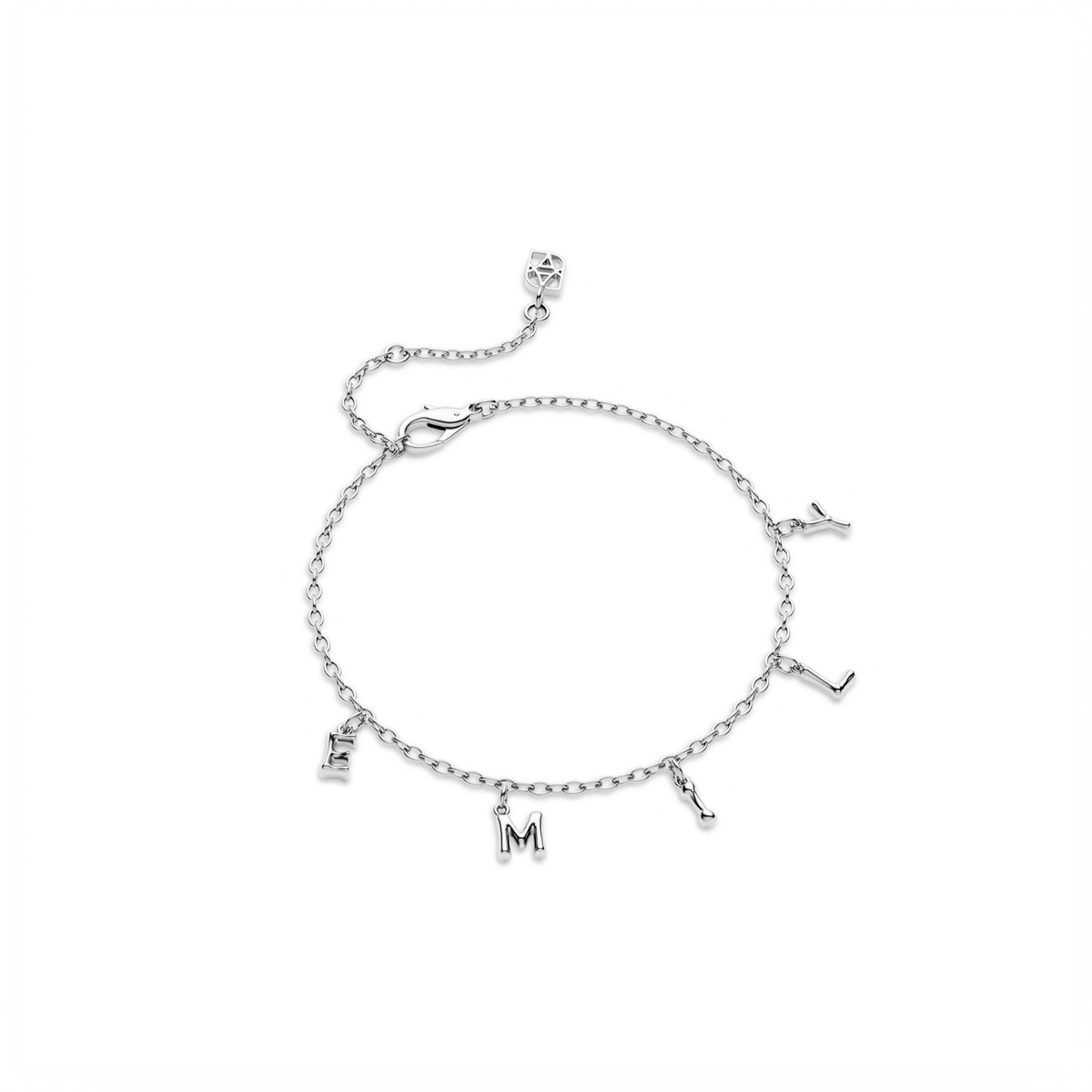 Made Mine Fine Name Bracelet (Silver)