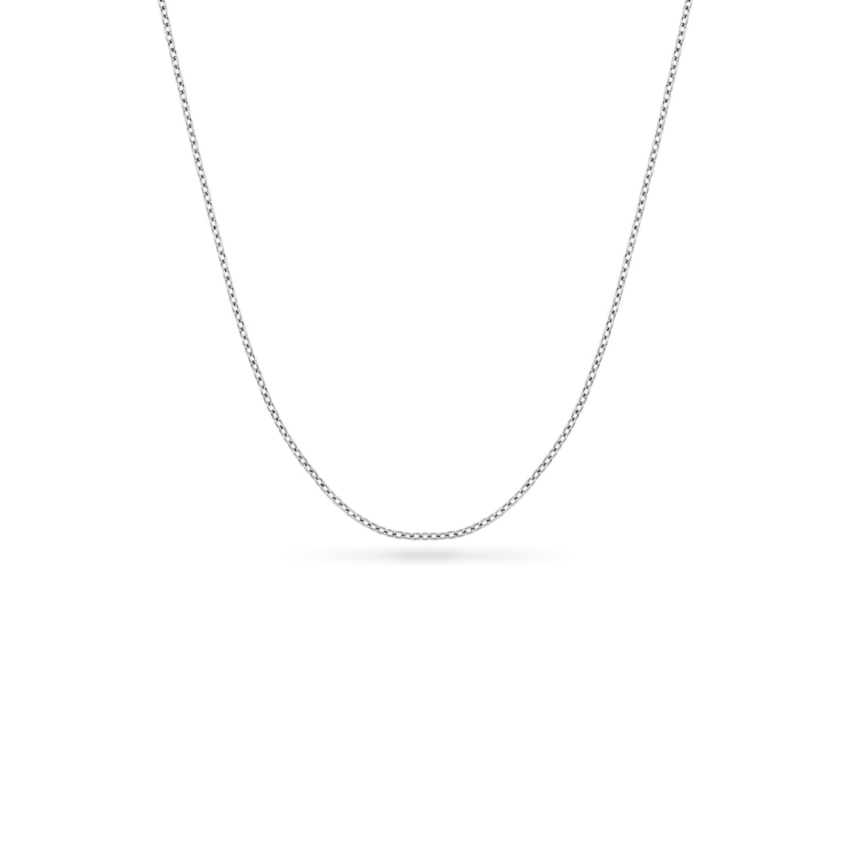 Fine Chain Necklace (Silver)