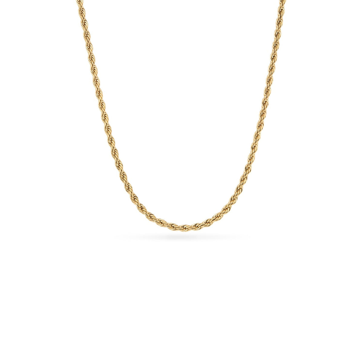 Mother of Pearl Heart Necklace (Gold)