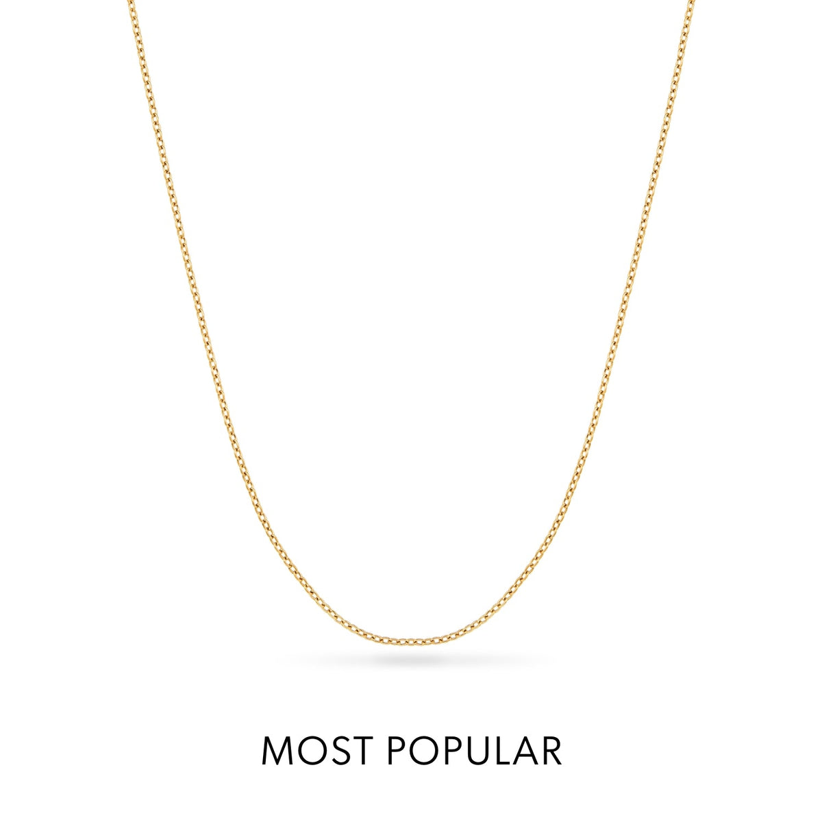 Fine Chain Necklace (Gold)