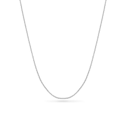 Fine Chain Necklace (Silver)
