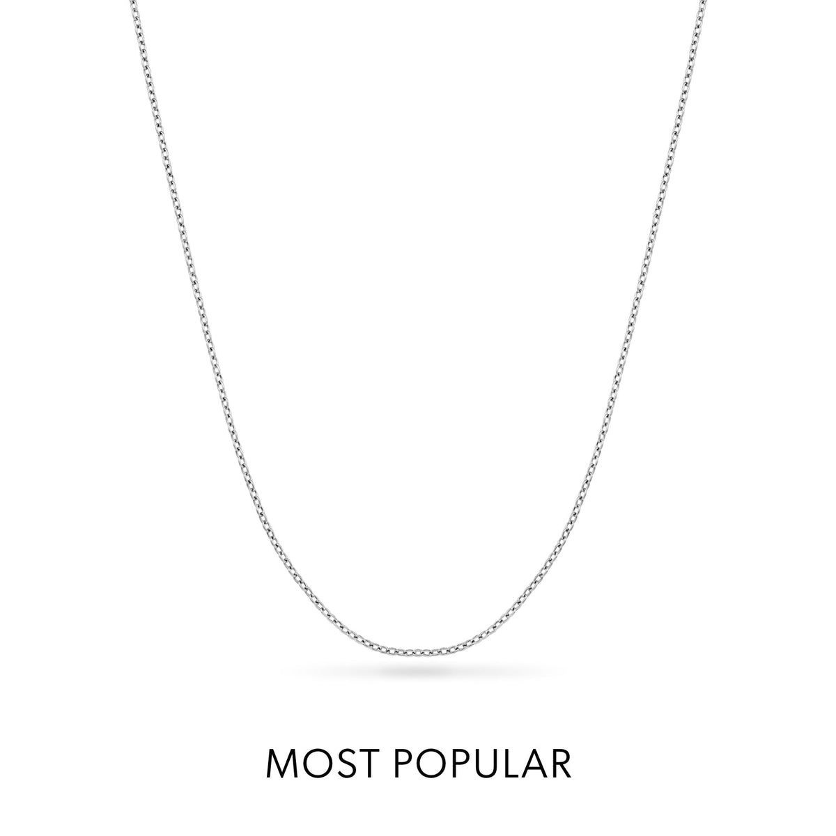 Fine Chain Necklace (Silver)