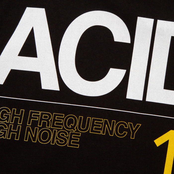 1988 Acid House Cassette Back Print - Tshirt - Black
