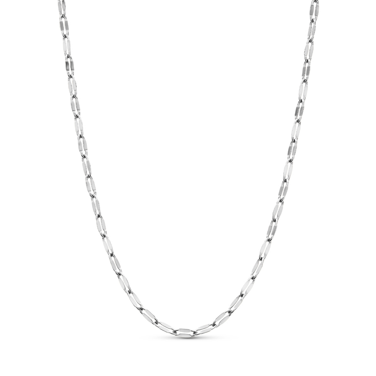 Padlock Necklace (Silver)