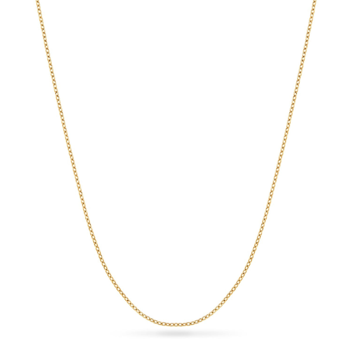 Mother of Pearl Heart Necklace (Gold)