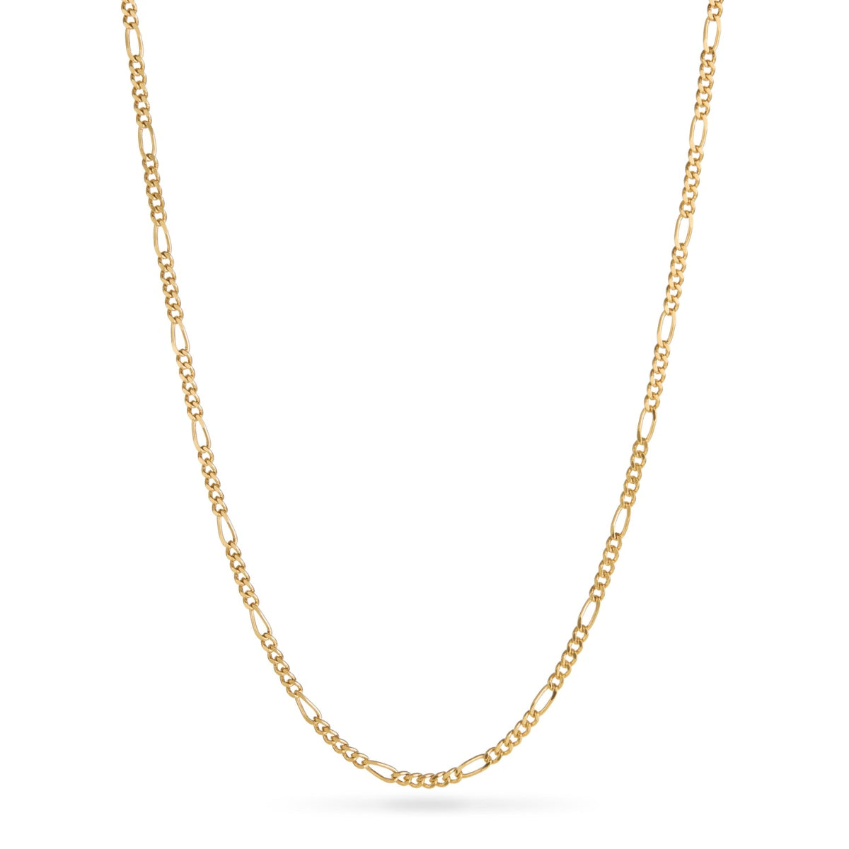 Double Fingerprint Heart Token Necklace (Gold)