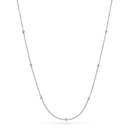 Padlock Necklace (Silver)