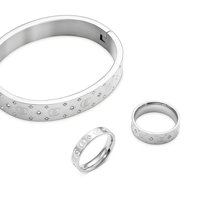 Own Way Monogram Ring (Silver)