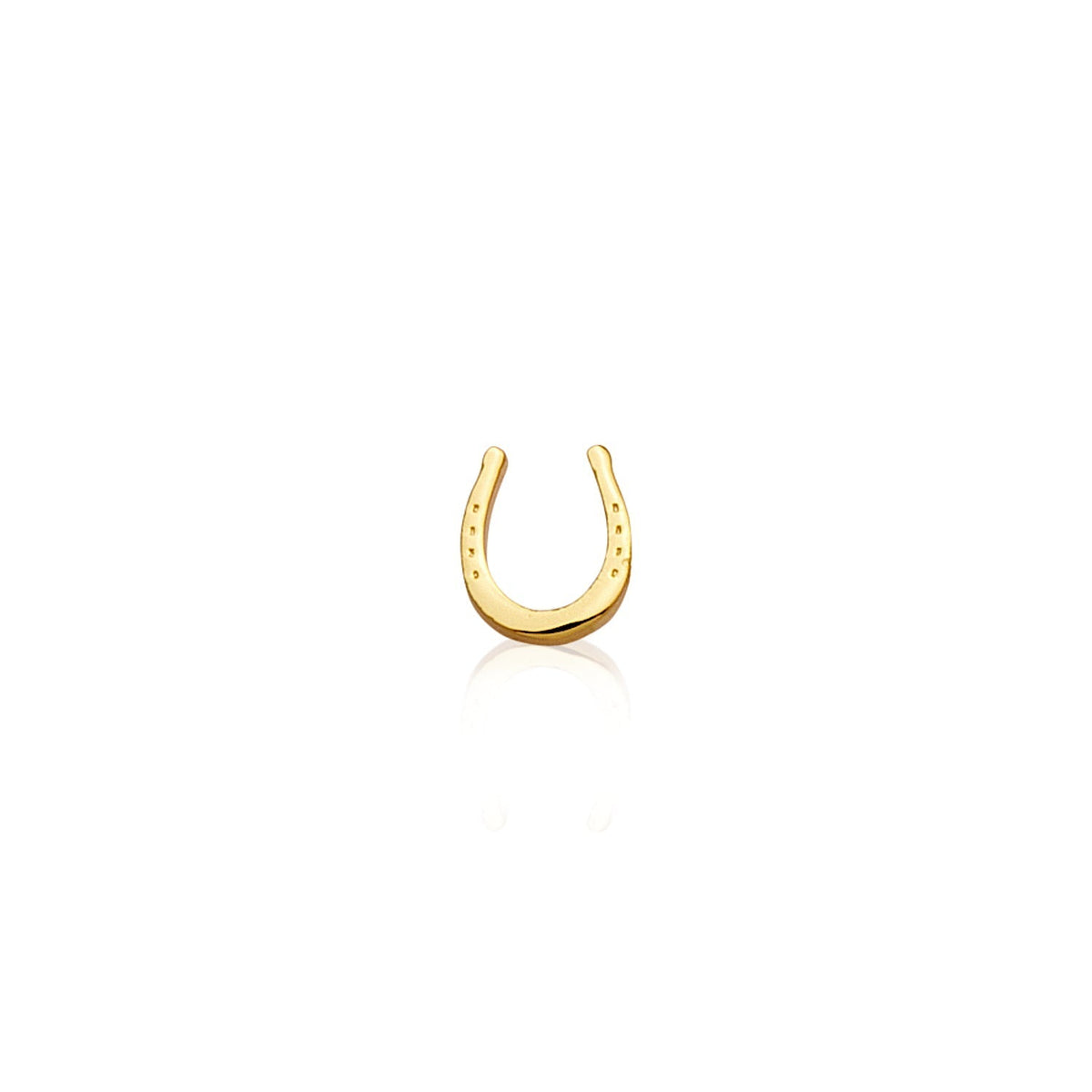 Made Mine Charms - Horseshoe Charm (Gold)
