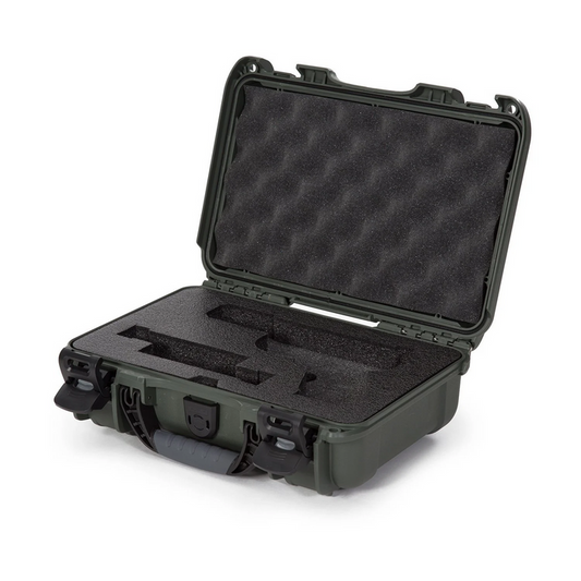 909 Nanuk Case w/glock - Olive | NAN-909S-080OL-0J0-17333