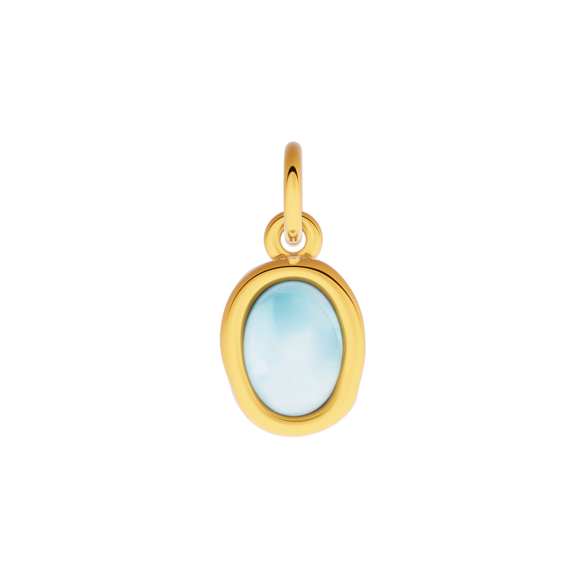 Made Mine Fine Charm - Molten Meaningful Stone (Gold)